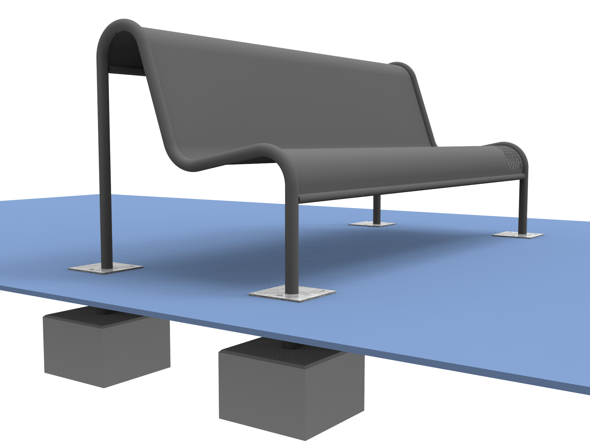 FalcoPerfo buitenbank met rug